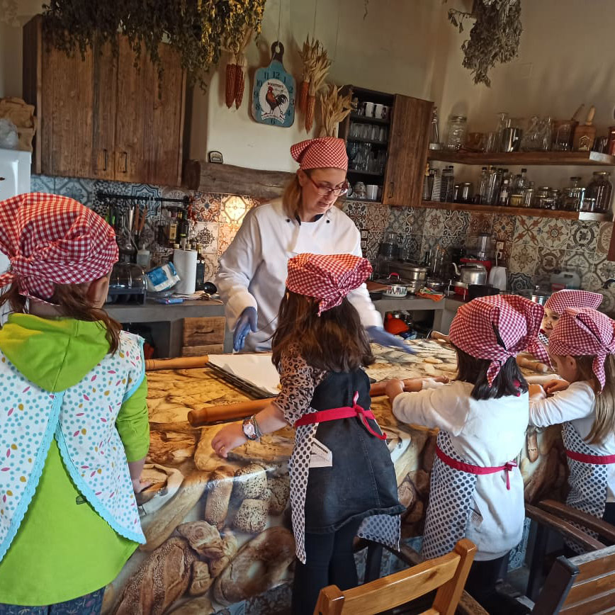 birthday party cookies cooking lessons for kids karaiskos farm portaria pelion greece